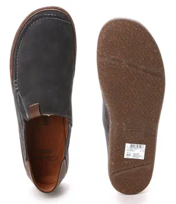 Clarks 3185 그레이 슬립온