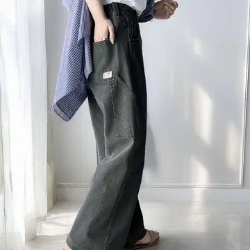가격 협상 가능, 즉시 구매 가능, Java 청바지 바지, 블랙
