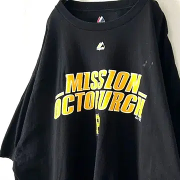 마제스틱 MLB 파이리츠 티셔츠 2XL 블랙 검정 구제 의류