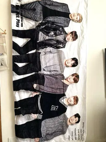 B.A.P 빅 사진 타월