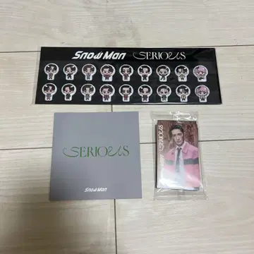snowman 싱글 SERIOUS 혜택 3세트
