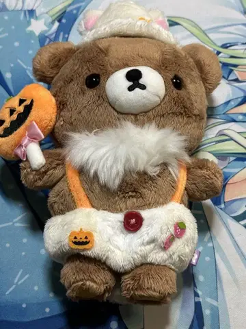 리락쿠마 스토어 차이로이코구마 할로윈 봉제 인형