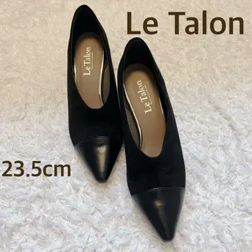 [ 새상품급 ] LE TALON 6cm 토캡 스틸레토 펌프스