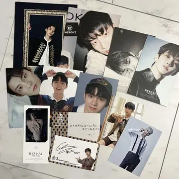 theboyz 큐 엽서 세트