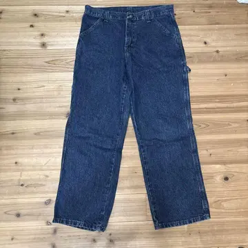 Wrangler 와이드 레그 데님 팬츠 구제 의류