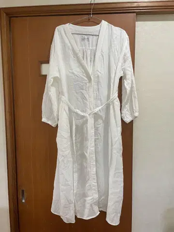 MUJI 거즈 롱 가디건 L 미사용