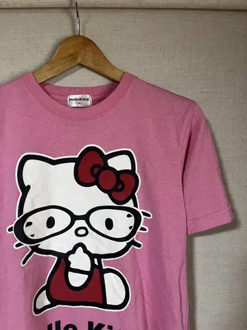 구제 의류 프린트 T 키티 산리오 헬로키티 HELLOKITTY