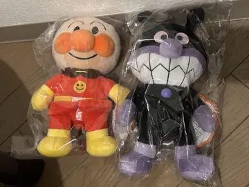 호빵맨&세균맨 봉제 인형 세트