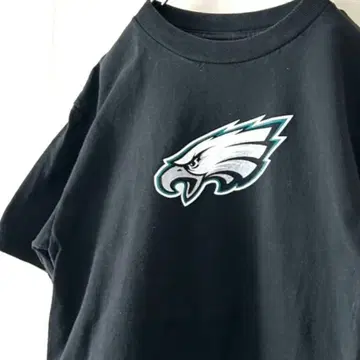 리복 NFL 필라델피아 이글스 티셔츠 블랙 구제 의류