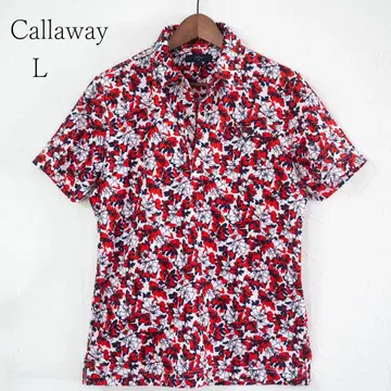 중고 CALLAWAY 캘러웨이 반팔 피케 셔츠 골프웨어 남성용 L