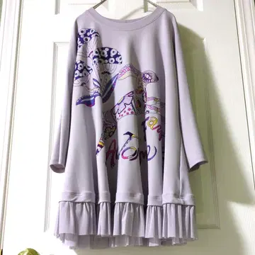 TOKUKO 1er VOL 튜닉 토끼 버섯 자수 프릴