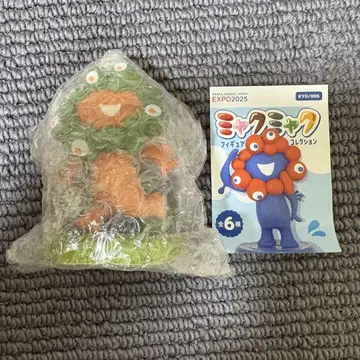 [미사용 새상품] 먄쿠먄쿠 피규어 컬렉션 먄쿠먄쿠 그린