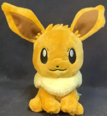 포켓몬 봉제 인형/Pokemon fit/택 옐로우 컬러 포켓몬스터 이브이