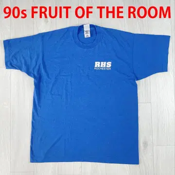 90s 온두라스 제조 프룻 오브 더 룸 프린트 티셔츠 싱글 스티치