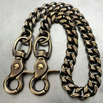 놋쇠  13mm 키헤이 지갑 체인 빈티지 브라스 2 클립