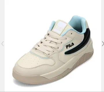 FILA 베이지 x 블랙 스니커즈 새상품 24.5cm