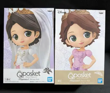 디즈니 qposket 라푼젤 피규어 전 2종