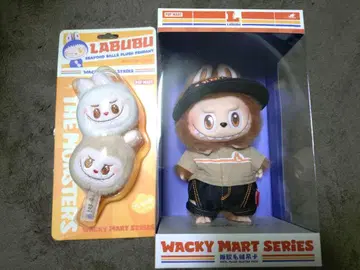 러브부 LABUBU Wacky Mart 시리즈 봉제 인형 펜던트