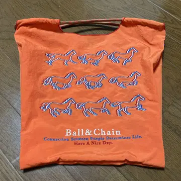 BALL & CHAIN 에코백
