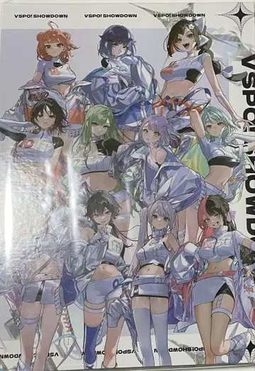 브이스포! VSPO! SHOWDOWN 북형 캔뱃지 홀더