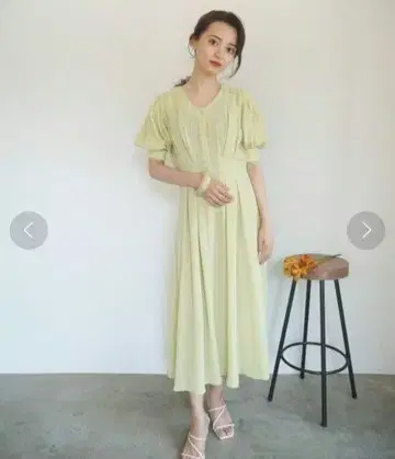 새상품급 LADYMADE 허리 턱 파워 숄더 원피스 셔츠 원피스