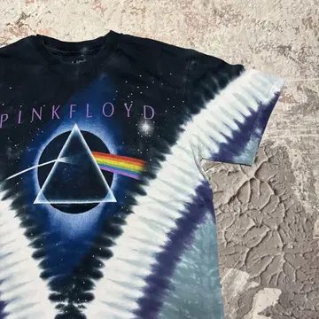 LIQUIDBLUE PINKFLOYD 핑크 플로이드 타이다이 밴드 티 S