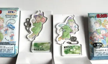 닌타마 란타로 눈놀이 닷치바나 센조 시오에 몬지로 아크릴 스탠드