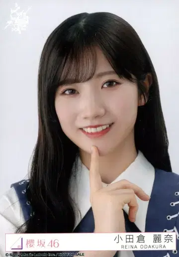 사쿠라자카46 자업자득 오다쿠라 레이나 예약 특전 브로마이드 도쿄돔