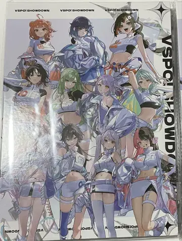 브이스포! VSPO! SHOWDOWN 북형 캔뱃지 홀더