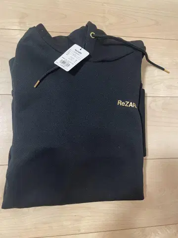 ReZARD 블랙 후드티 S 리자드