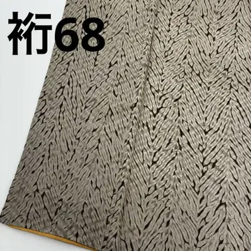 조리 68 줄무늬 멋진 디자인 코몬 기모노 순수 실크 U-7773
