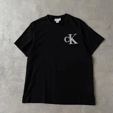 Calvin Klein Jeans T셔츠 로고 블랙