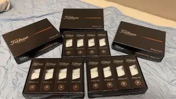타이틀리스트(titleist)의 2025년 모델 prov1 3다스 세트