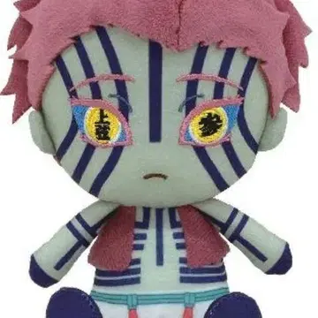 귀멸의 칼날 Chibi 봉제 인형 아카자 BANDAI 새상품