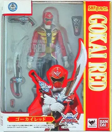 반다이 S.H.Figuarts 해적 전대 고카이저 고카이 레드 일반 버전