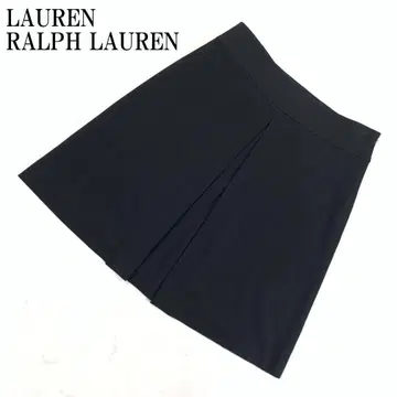 LA6980 랄프 로렌 플레어 스커트 폴리에스테르 블랙 4