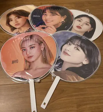 TWICE 지효 JIHYO 부채 5개 세트