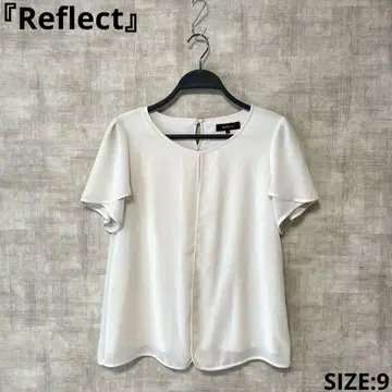 일본제 [Reflect] 반팔 쉬폰 블라우스 오피스 캐주얼 9
