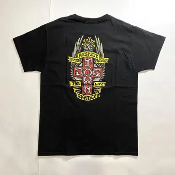 DOG TOWN 도그타운 티셔츠 DEATH GLORY 스컬 블랙 M
