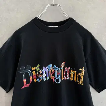 90년대 빈티지 Disney 디즈니 로고 프린트 티셔츠 M 상당