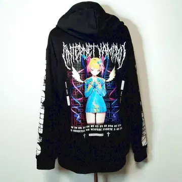 초텐짱 인터넷 그만해 후드티 ver.2 XL 풀오버 후디