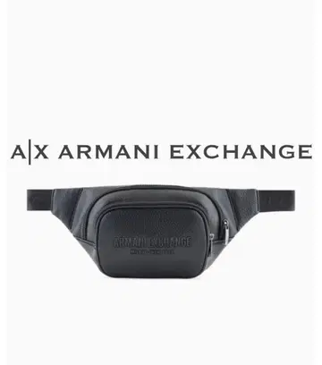 A|X ARMANI EXCHANGE AX 로고 바디백 웨스트 파우치