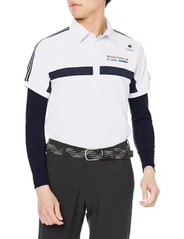 골프웨어 [ le coq sportif ] 반팔 피케 셔츠 화이트 L