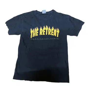 THE RETREAT 프레임 로고 T