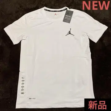 Jordan DRI-FIT 화이트 티셔츠 M