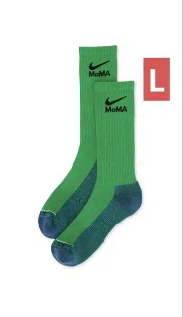 MoMA Nike Everyday Socks Green L
