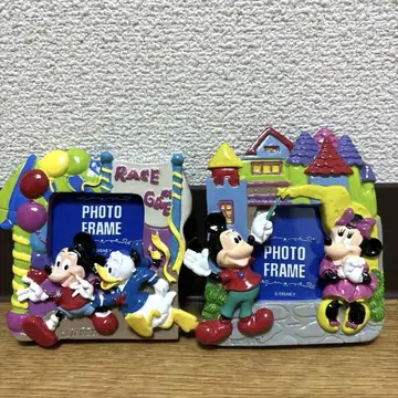 미키 미키 마우스 도널드 도널드 덕 사진 프레임 레트로