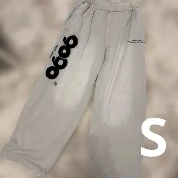 9090 OG 로고 빈티지 스웨트 팬츠 그레이 S