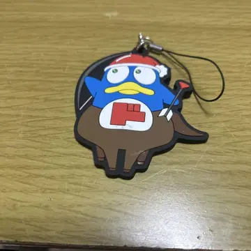 애니메이션풍 펭귄 러버 스트랩