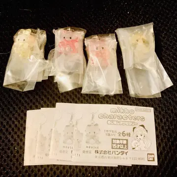 mikko 메지루시 액세서리 4종류 세트 가챠가챠 가샤폰